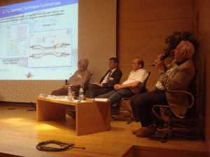 De gauche à droite - Jacques Bourgain, Eric Nicolas, Gilles Genin, Claude Boeau et Jean-François Bouysse.