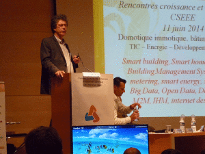 Patrice Barbel - université Rees - au pupitre