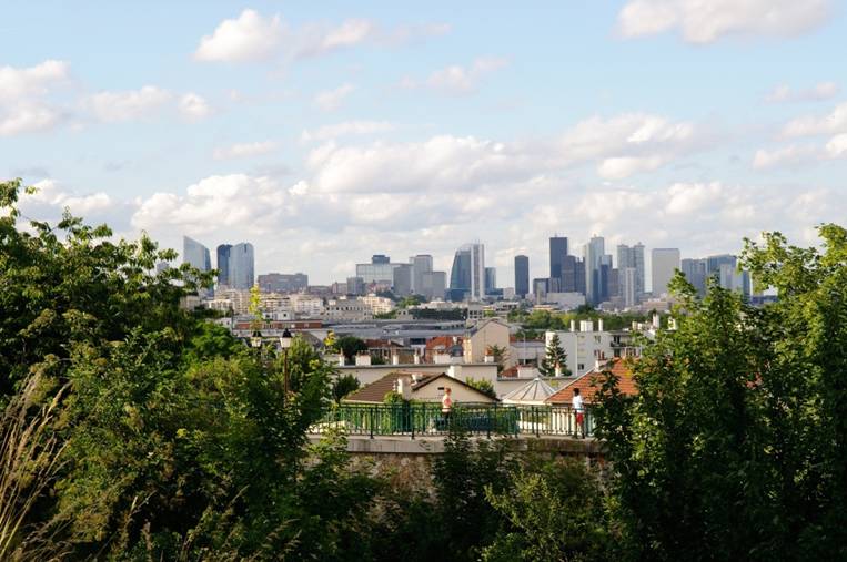 Le quartier de la Défense à Paris (c) Arnaud BOUISSOU MEDDE-METL