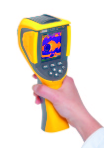 Caméra thermique CA1950, produit portable récemment lancé par Chauvin Arnoux