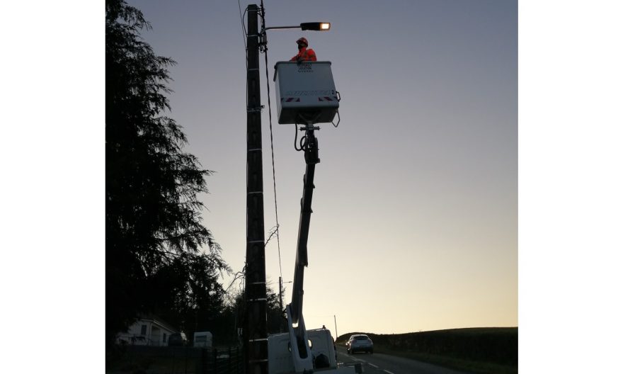 Le Breuil rénove son parc d'éclairage public