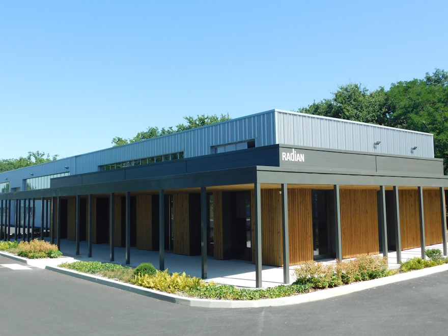 Photo du site de production de Radian, à Bouaye (44)