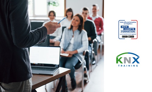 La formation KNX « Advanced »  obtient l'éligibilité au CPF