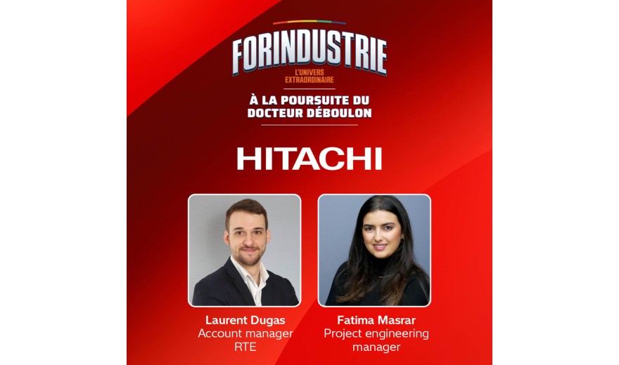 Hitachi Energy s’engage auprès des jeunes talents avec FORINDUSTRIE 2025