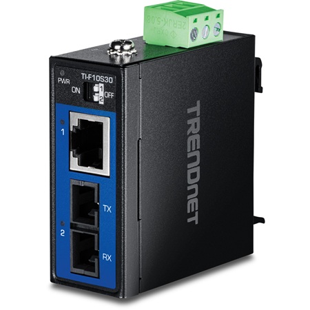 TRENDnet lance un mini-switch industriel Gigabit à 8 ports sur rail DIN