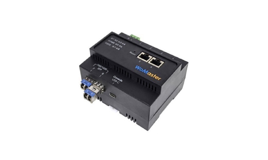 ADM21 et Womaster lancent un commutateur Ethernet industriel Gigabit administrable à 8 ports