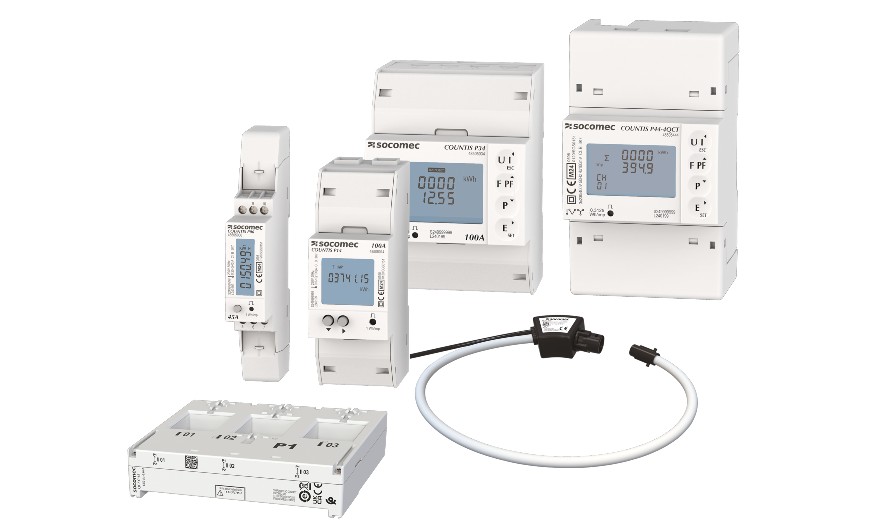 Socomec lance COUNTIS P, sa nouvelle génération de compteurs AC/DC pour une efficacité accrue des installations électriques