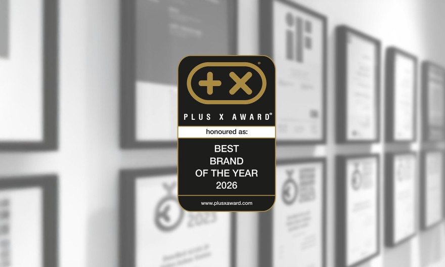 DoorBird de nouveau élue Meilleure Marque de l’Année Le PLUS X AWARD confirme la position de leader du spécialiste berlinois de la communication de porte
