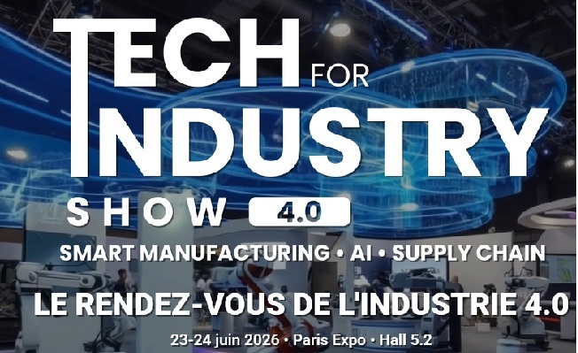 Filière 3e et La revue J3e partenaires de TECH FOR INDUSTRY SHOW, nouveau salon stratégique dédié à l'industrie 4.0