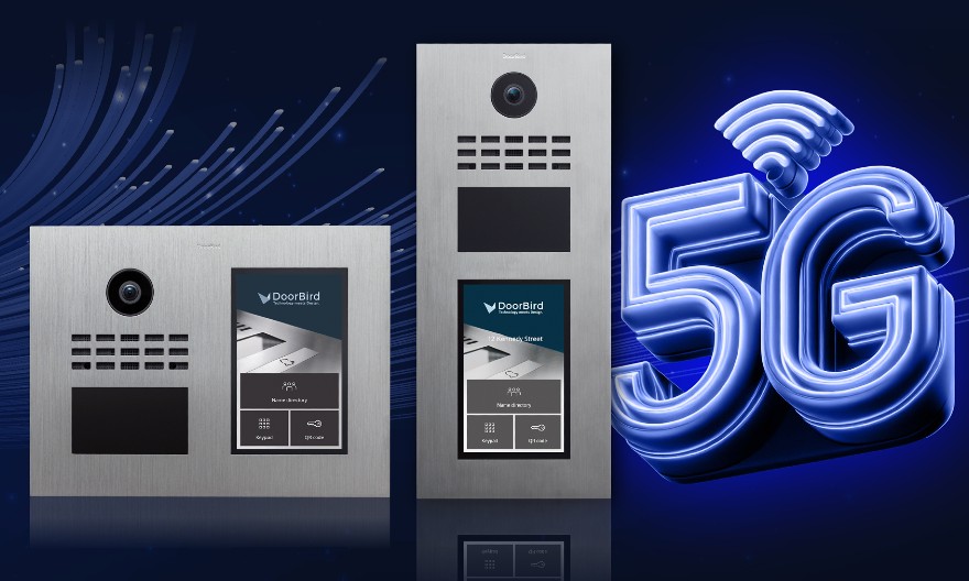 La connectivité repensée DoorBird présente à l’ISE les premiers interphones vidéo IP au monde avec 5G