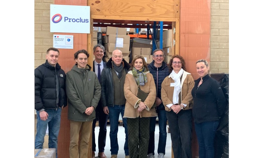 Proclus accueille deux nouveaux actionnaires et reçoit la visite de Mme  Sylvie MARIAUD, élue de la Région Île-de-France