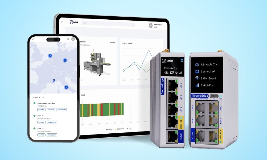 ADM21 et IXON ont développé de nouvelles passerelles SecureEdge
