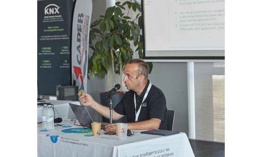 Roadshow ETS6.4, innovation, réglementation et partage des connaissances : KNX France fédère la filière du Smart Building à la CAPEB Rhône et Grand Lyon