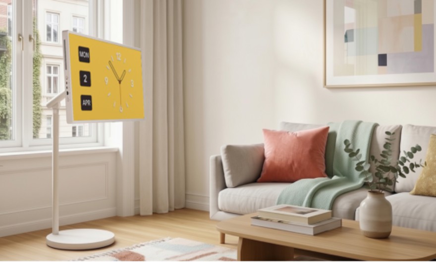 LG ELECTRONICS DÉVOILE LE STANBYME 2 MAX, UN TV  LIFESTYLE IMMERSIF DOTÉ D’UN GRAND ÉCRAN 4K DE 32 POUCES